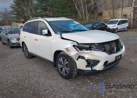 2018 Nissan Pathfinder Sv from USA, damaged, VIN 5N1DR2MM8JC627587